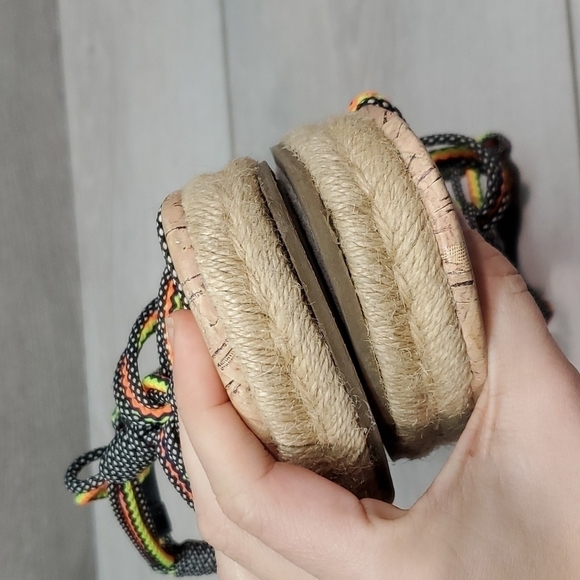 Circus by Sam Edelman Womens Athena Espadrille Platform  Sandals shoes sz 8.5 - Picture 10 of 13